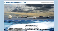 Desktop Screenshot of caleamaritime.com